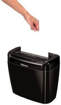 Шредер Fellowes PowerShred 36C (секр.P-4) фрагменты 6лист. 12лтр. скрепки скобы пл.карты от магазина РЭССИ