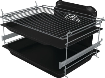 Плита Комбинированная Gorenje GKS6C70XF нержавеющая сталь (стеклянная крышка) реш.чугун от магазина РЭССИ