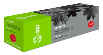 Картридж лазерный Cactus CS-C047X Cartridge 047 черный (4000стр.) для Canon LBP112/LBP113W от магазина РЭССИ