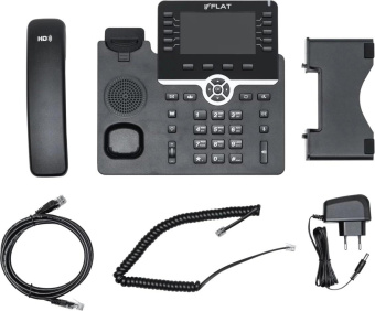 Телефон IP Флат Flat-Phone-B10    черный от магазина РЭССИ