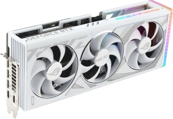 Видеокарта Asus PCI-E 4.0 ROG-STRIX-RTX4080S-16G-WHITE NVIDIA GeForce RTX 4080 Super 16Gb 256bit GDDR6X 2550/23000 HDMIx2 DPx3 HDCP Ret от магазина РЭССИ