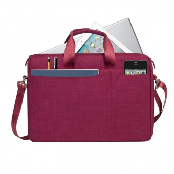 Сумка для ноутбука 15.6" Riva 8335 красный полиэстер (8335 RED) от магазина РЭССИ