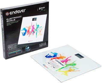 Весы напольные электронные Endever Aurora-563 макс.150кг рисунок от магазина РЭССИ