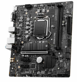 Материнская плата MSI B560M-A PRO Soc-1200 Intel B560 2xDDR4 mATX AC`97 8ch(7.1) 2.5Gg+VGA+HDMI от магазина РЭССИ
