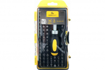 Отвертка с набором бит Cablexpert TK-SD-371 (79 предметов) от магазина РЭССИ