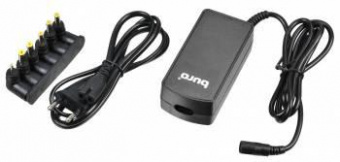 Блок питания Buro BUM-0061A40 автоматический 40W 12V-20V 8-connectors 3.2A 1xUSB 1A от бытовой электросети LED индикатор от магазина РЭССИ