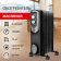 Картинка Масляный обогреватель SONNEN Dfn-07bl 1500 Вт 7 секций черный 455310 от магазина РЭССИ Масляный обогреватель SONNEN Dfn-07bl 1500 Вт 7 секций черный 455310 от магазина РЭССИ