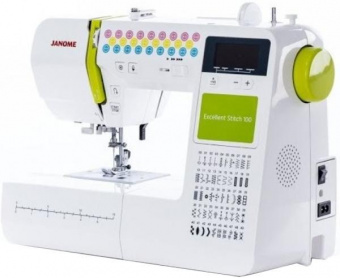 Швейная машина Janome Excellent Stitch 100 белый от магазина РЭССИ