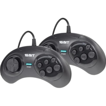 Игровая консоль Retro Genesis Mix (8+16Bit) черный в комплекте: 470 игр от магазина РЭССИ