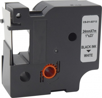Картридж ленточный Cactus CS-D1-53713 53713 черный/белый для Dymo Rhino Pro 6000, LM 500TS от магазина РЭССИ