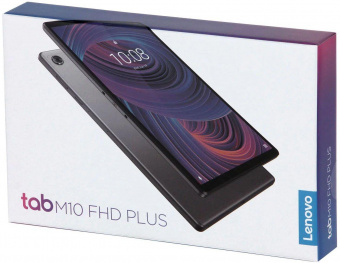 Планшет Lenovo Tab M10 Plus TB-X606F Helio P22T (2.3) 8C RAM4Gb ROM128Gb 10.3" IPS 1920x1200 Android 9.0 серебристый 8Mpix 5Mpix BT WiFi Touch microSD 256Gb 5000mAh 9hr от магазина РЭССИ