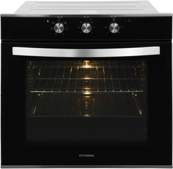 Духовой шкаф Электрический Hyundai HEO 6634 IX серебристый от магазина РЭССИ