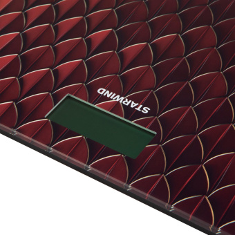 Весы напольные электронные Starwind SSP6035 макс.180кг рисунок/красный от магазина РЭССИ