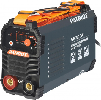 Сварочный аппарат Patriot WM230DVC инвертор ММА 10.7кВт (кейс в комплекте) от магазина РЭССИ