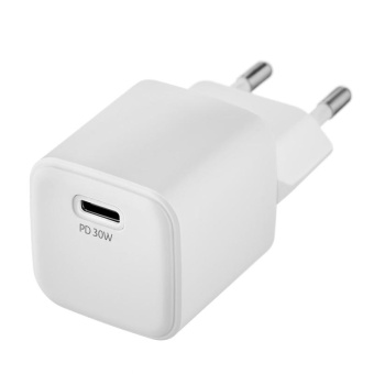 Сетевое зар./устр. uBear WC04WHPD30-C 30W 3A (PD+QC) USB-C универсальное белый от магазина РЭССИ