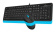 Картинка Клавиатура + мышь A4Tech Fstyler F1010 клав:черный/синий мышь:черный/синий USB Multimedia от магазина РЭССИ Клавиатура + мышь A4Tech Fstyler F1010 клав:черный/синий мышь:черный/синий USB Multimedia от магазина РЭССИ