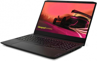Ноутбук Lenovo IP Gaming 3 15ACH6 Ryzen 5 5600H 16Gb SSD512Gb NVIDIA GeForce RTX 3050 Ti 4Gb 15.6" IPS FHD (1920x1080) noOS black WiFi BT Cam (82K2002DRK) от магазина РЭССИ