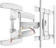 Кронштейн для телевизора Onkron M6L белый 40"-75" макс.45кг настенный поворот и наклон от магазина РЭССИ