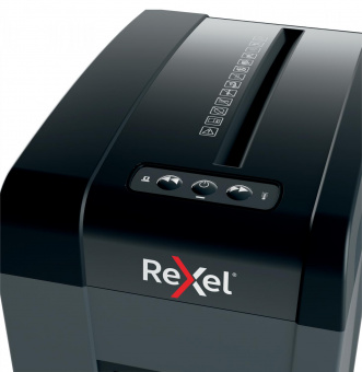 Шредер Rexel Secure X10-SL черный (секр.P-4) перекрестный 10лист. 18лтр. скрепки скобы от магазина РЭССИ