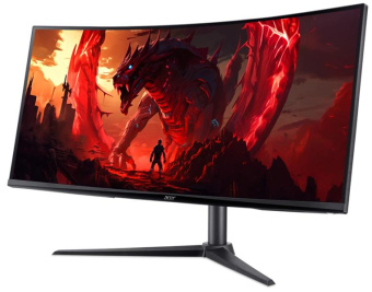 Монитор Acer 34" Nitro XZ342CUV3bmiiphx черный VA LED 1ms 21:9 HDMI M/M HAS 400cd 178гр/178гр 3440x1440 180Hz DP 2K от магазина РЭССИ