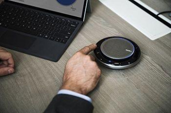 Спикерфон Yealink CP900 UC серебристый от магазина РЭССИ