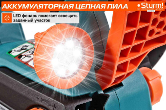 Цепная пила Sturm! CSC1811BL аккум. дл.шины:12" (30cm) от магазина РЭССИ