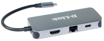 Разветвитель USB 3.0 D-Link DUB-2335 4порт. черный (DUB-2335/A1A) от магазина РЭССИ