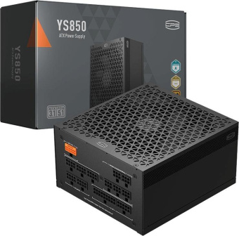 Блок питания PcCooler ATX 850W P5-YS850-G1F Gen.5 80+ gold (20+4pin) APFC 135mm fan 12xSATA Cab Manag RTL от магазина РЭССИ