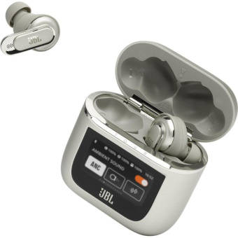 Гарнитура внутриканальные JBL Tour Pro 2 серый беспроводные bluetooth в ушной раковине (JBLTOURPRO2CPG) от магазина РЭССИ