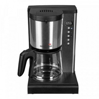 Кофеварка капельная Redmond RCM-M1509S 600Вт черный/серебристый от магазина РЭССИ