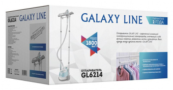 Отпариватель напольный Galaxy Line GL 6214 1800Вт голубой/серый от магазина РЭССИ