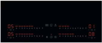 Индукционная варочная поверхность Electrolux EIV85453 черный от магазина РЭССИ