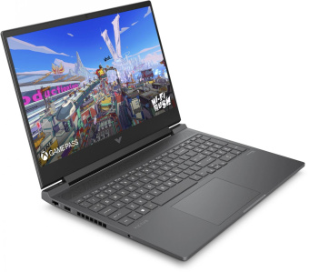 Ноутбук HP Victus 16-r1073ci Core i5 14450HX 16Gb SSD512Gb NVIDIA GeForce RTX 3050 6Gb 16.1" IPS FHD (1920x1080) Free DOS silver WiFi BT Cam (A74LWEA) от магазина РЭССИ