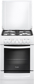 Плита Комбинированная Gefest ПГЭ 6102-02 0300 белый реш.чугун от магазина РЭССИ