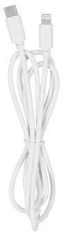 Кабель SunWind USB Type-C (m)-Lightning (m) 1м белый блистер от магазина РЭССИ