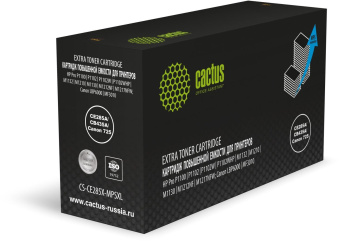 Картридж лазерный Cactus CS-CE285X-MPSXL CE285A/CB435A/Canon 725 черный (3000стр.) для HP Pro P1100/P1102/P1102W/P1102WHP/M1132/M1210/M1130/M1212NF/M1217NFW; Canon LBP6000/MF3010 Canon от магазина РЭССИ