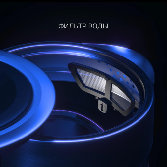 Чайник электрический Polaris PWK 1725CGLD 1.7л. 2200Вт серебристый матовый корпус: стекло/металл от магазина РЭССИ