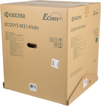 МФУ лазерный Kyocera Ecosys M3145dn A4 Duplex Net белый/черный (в комплекте: картридж) от магазина РЭССИ