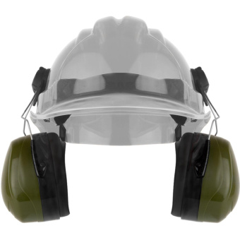 Противошумные наушники с разъемом на каску Jeta Safety Clamor Max 32 дБ оливковый JEM-621C от магазина РЭССИ