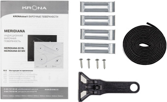 Индукционная варочная поверхность Krona Meridiana 60 BL черный от магазина РЭССИ