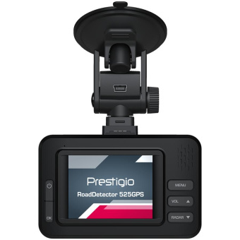 Видеорегистратор с радар-детектором Prestigio RoadDetector 525GPS GPS черный от магазина РЭССИ
