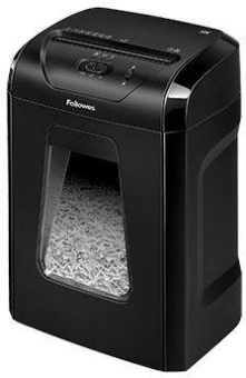 Шредер Fellowes PowerShred 12C (секр.P-4) фрагменты 12лист. 18лтр. скобы пл.карты от магазина РЭССИ