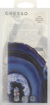 Чехол (клип-кейс) Gresso для Samsung Galaxy A02 Air прозрачный/темно-синий (GR17AAAE9175) от магазина РЭССИ