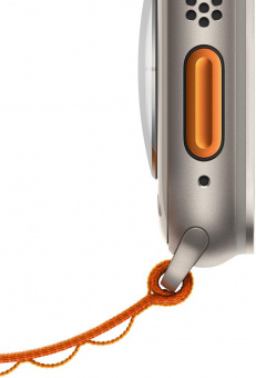 Смарт-часы Apple Watch Ultra A2622 49мм OLED корп.титан Alpine Loop рем.оранжевый разм.брасл.:M (MQEU3LL/A) от магазина РЭССИ