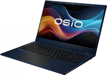 Ноутбук Osio BaseLine B150i-005c N-series N100 8Gb SSD512Gb Intel UHD Graphics 15.6" IPS FHD (1920x1080) noOS blue WiFi BT Cam 5000mAh от магазина РЭССИ