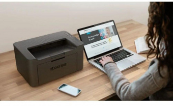 Принтер лазерный Kyocera Ecosys PA2001w (1102YVЗNL0/1102Y73NL0) A4 WiFi черный от магазина РЭССИ