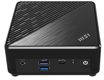 Неттоп MSI Cubi N ADL-018RU slim N-series N200 (1) 4Gb SSD128Gb UHDG Windows 11 Professional 2xGbitEth WiFi BT 65W черный (9S6-B0A911-211) от магазина РЭССИ