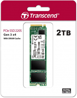 Накопитель SSD Transcend PCI-E 3.0 x4 2Tb TS2TMTE220S M.2 2280 от магазина РЭССИ