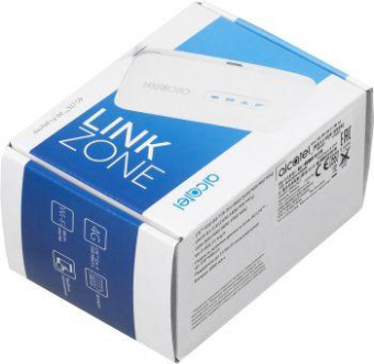 Модем 2G/3G/4G Alcatel Link Zone MW40V USB Wi-Fi Firewall +Router внешний белый от магазина РЭССИ