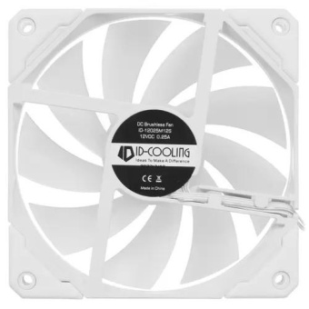 Вентилятор ID-Cooling TF-12025-TRIO ARGB 120x120x25mm белый 4-pin 14-31dB 150gr Ret от магазина РЭССИ